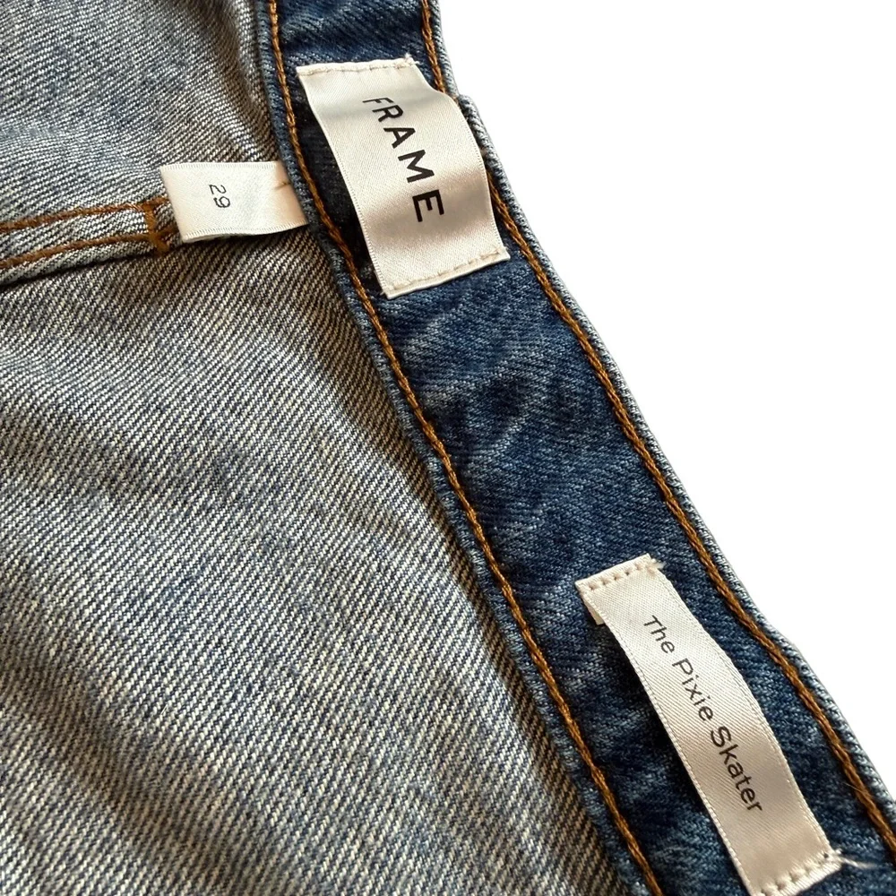 Frame Denim The Pixie Skater Jean Size 29 - Picture 4 of 6